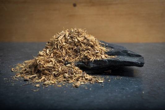 Korzeń lukrecji krojony suszony